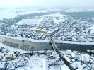 Letecké snímky Katovic - zima 2021
