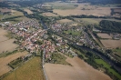 Letecký snímek městyse Katovice_133