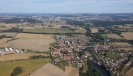 Letecký snímek městyse Katovice_135