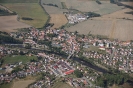 Letecký snímek městyse Katovice_78