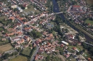 Letecký snímek městyse Katovice_93