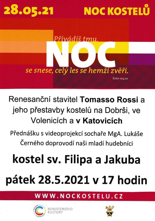 noc kostelů 2021